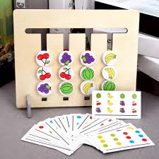Fruit Pattern Matching Wooden Board Toy